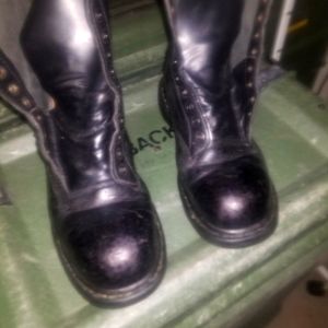 Dr Martens steel toe boots